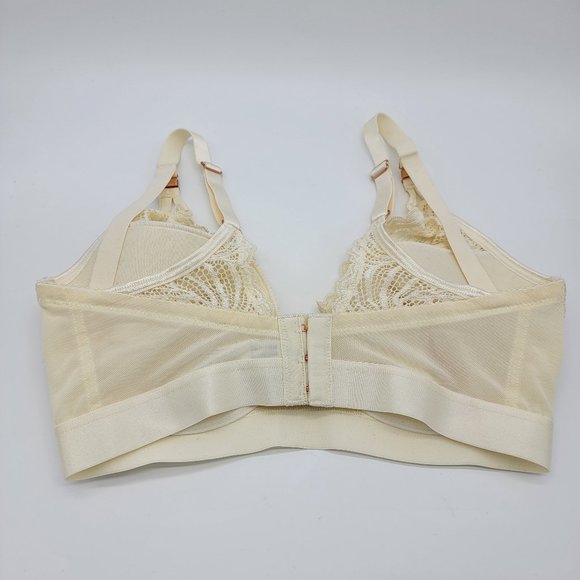 Project Me Warrior Plunge Ivory Contour Nursing Bra - Picture 8 of 14